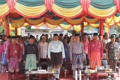  Sempena Sertijab Camat Sungai Mandau, 50 Rumah Bantuan BSPS Diserahkan